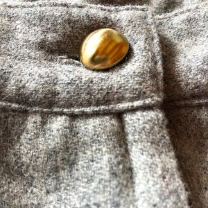 Beautiful Knee Length 100% Wool Skirt